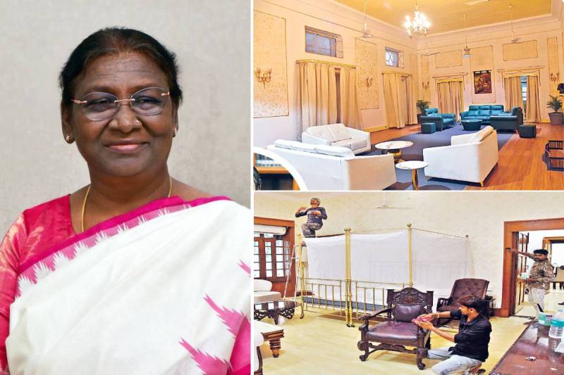 President Draupadi Murmu visit Indore MP