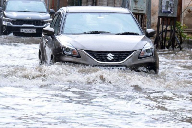 Heavy Rain in Rajasthan