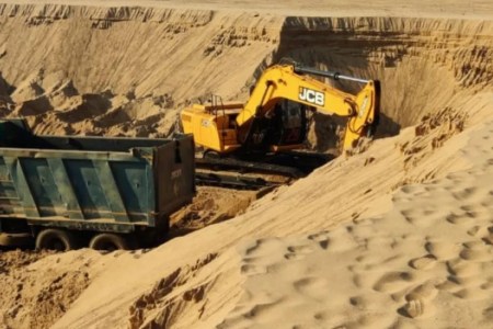Illegal mining