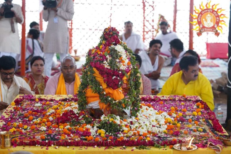 Ayodhya Ram Mandir, Ram Darbar Pran Pratishtha, Yogi Adityanath birthday, Ganga Dussehra 2025, Ayodhya religious ceremony, Ram temple inauguration, Vedic rituals Ayodhya, Ram Mandir news, Pran Pratishtha ceremony, Ram temple latest update, Hindu rituals India, Ayodhya event June 2025