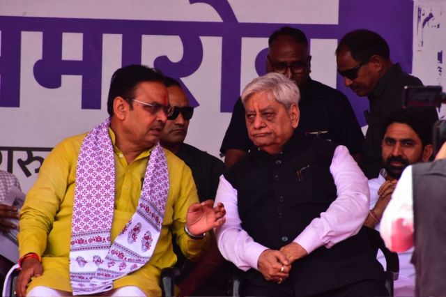 Ramgarh Dam Restoration Ceremony