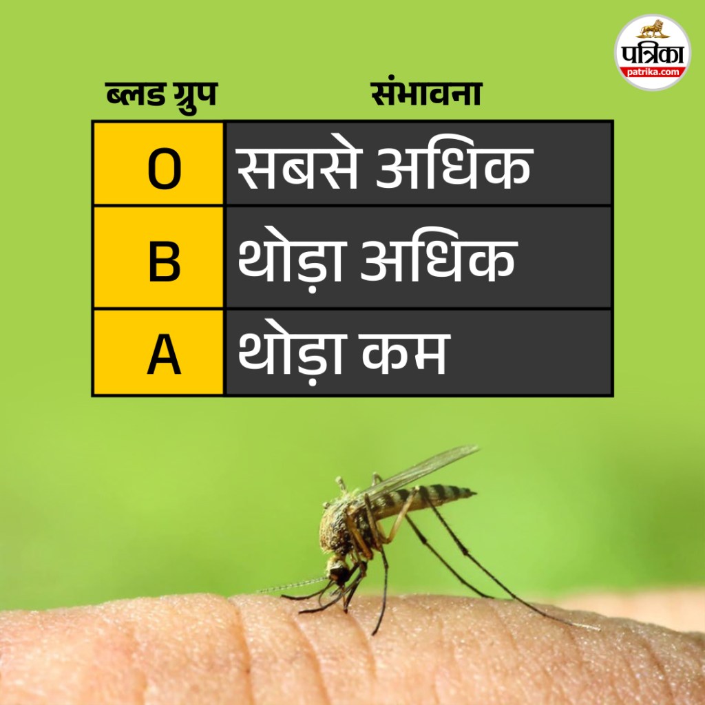 machar kise jyada katte hai, O blood group, why mosquitoes bite people with O blood group, मच्छरों को कौन सा ब्लड ग्रुप सबसे ज्यादा पसंद है, ओ ब्लड ग्रुप वालों को क्यों काटते हैं मच्छर,