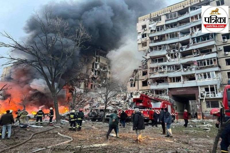 Russia missile attack on Kyiv