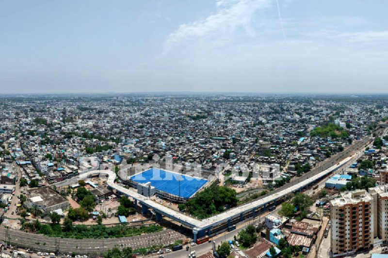 MP News Re-design of bhopal viral 90° Turn bridge (फोटो सोर्स- पत्रिका)