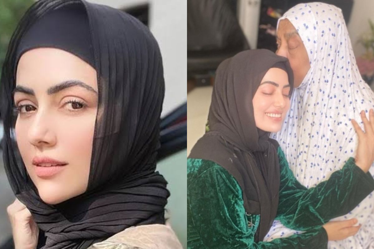 Sana Khan's Emotional Farewell: Tears Flow at Mother's Passing
