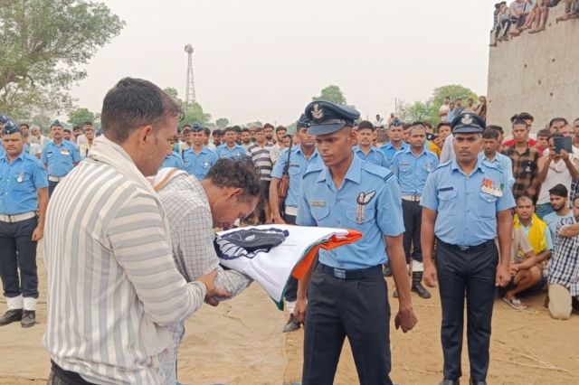 Air Force soldier Saurabh Faujdar died