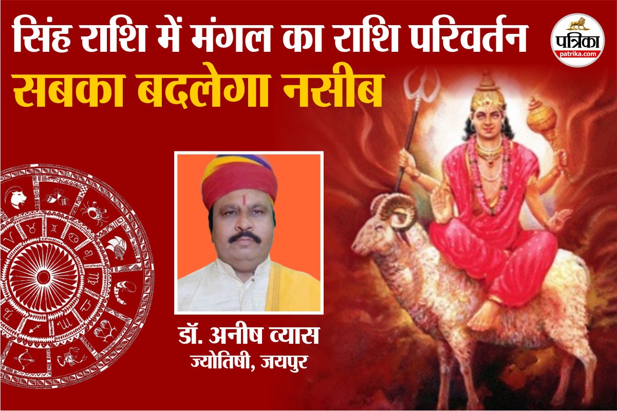 Mangal Rashi Parivartan 2025: 7 जून को मंगल करेंगे राशि परिवर्तन, ज्योतिषी से
जानिए किसे लाभ और किसे हानि - image