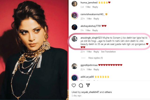 Sonam Khan Post Comments