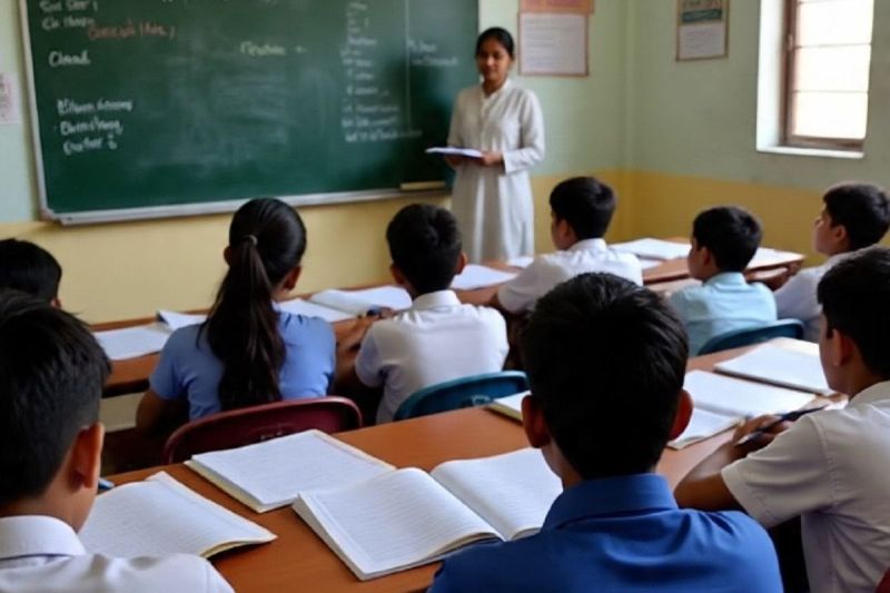 AI जेनरेटेड स्टूडेंट की तस्वीर