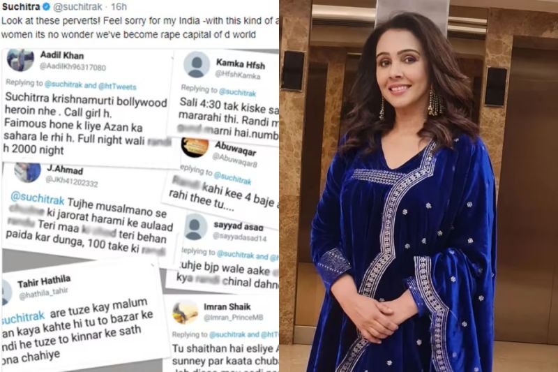 Suchitra Krishnamoorthi के विवादित पोस्ट से मचा बवाल , सोशल मीडिया पर घिरीं अभिनेत्री