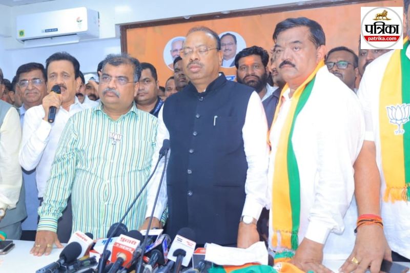 Sudhakar Badgujar in BJP