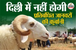 Eid al-Adha 2025: बकरीद को लेकर दिल्ली सरकार ने जारी की एडवाइजरी, गाय-ऊंट सहित
इन जानवरों की कुर्बानी पर लगाई रोक - image