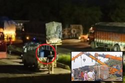 Delhi-Jaipur Highway पर पलटा क्रूड ऑयल से भरा टैंकर, लूटने की मच गई होड़,
ग्रामीण अंधेरे में ही बाल्टियों में भरकर घर ले गए तेल - image