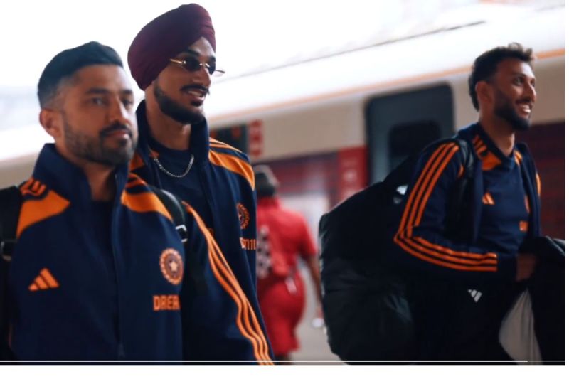 Team India reach Leeds