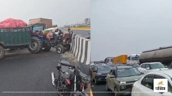 Amroha Accident: बाइक-ट्रैक्टर की टक्कर में दो युवकों की मौत, हादसे के बाद हाईवे
पर कई वाहन भिड़े - image