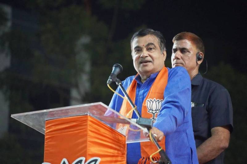Union Minister Nitin Gadkari in MP