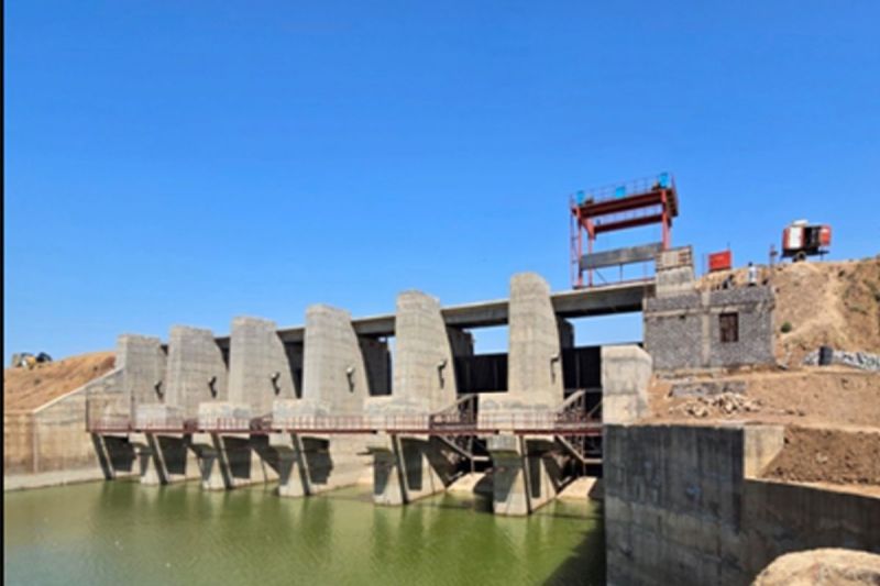 हथियादेह सिंचाई परियोजना। फोटो पत्रिका।