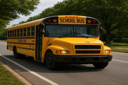 School vehicles started running on the roads again without inspection and fitness
