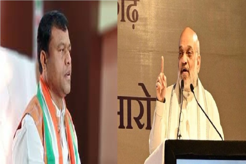 बैज ने अमित शाह से किया सवाल(photo-patrik)