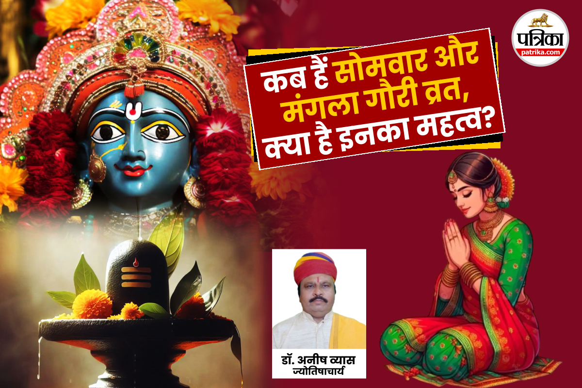 Sawan Somwar 2025: सावन में कब-कब है सोमवार, जानिए कितने सोमवार व्रत और मंगला
गौरी व्रत पड़ेंगे