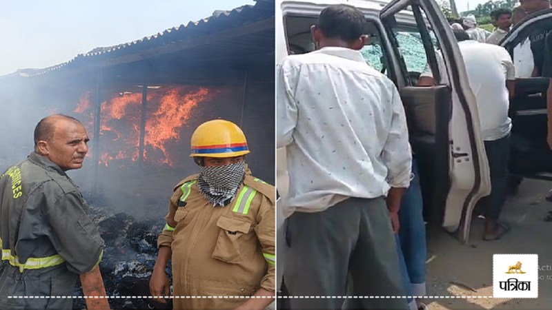 Violence after car-bike collision in Amroha