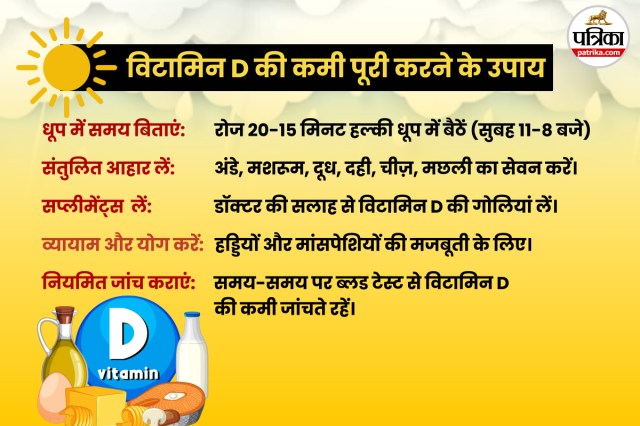 Vitamin D deficiency health tips
