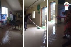 Rain Water in Hospital: Video: स्वास्थ्य मंत्री के गृह जिले का ऐसा हाल, पहली ही
बारिश में पानी से लबालब जिला अस्पताल- देखें वीडियो - image