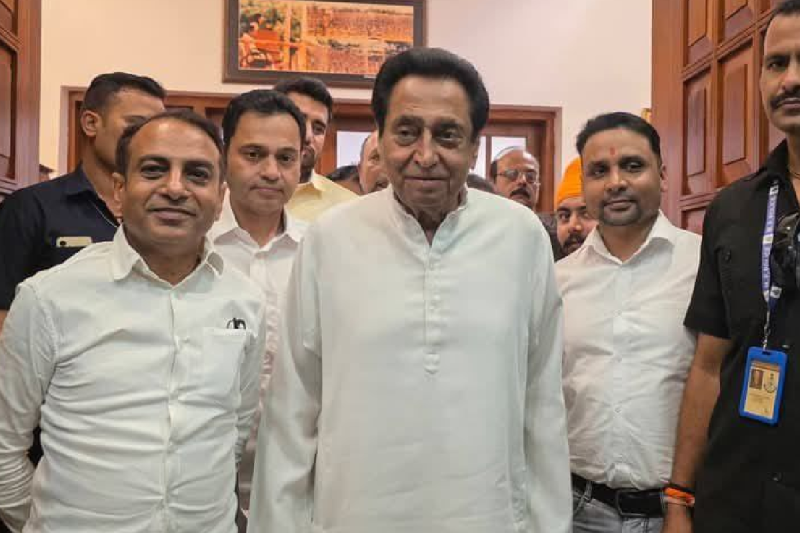 Former CM of MP Kamalnath launched a scathing attack on BJP for grabbing credit for Bhopal Metro in chhindwara