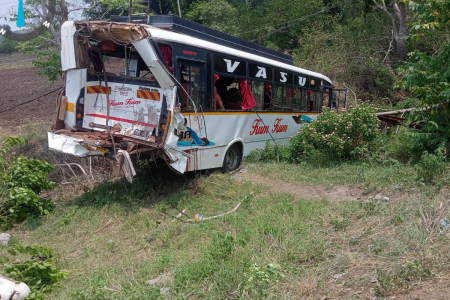 Horrific Accident mp news (फोटो सोर्स- पत्रिका)