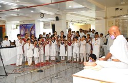 शाहीबाग : आचार्य महाश्रमण तेरापंथ भवन पहुंचे - image