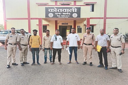 CG Crime: अवैध खनन के मकसद से चुराई थी चैन माउंटेन मशीनें, चार आरोपी गिरफ्तार
