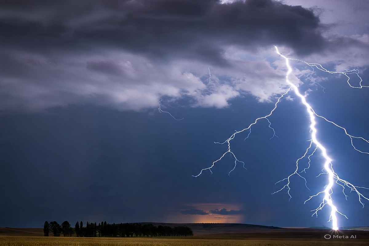 Sky lightning: आकाशीय बिजली का कहर जारी, केला बाड़ी में काम कर रहे मजदूर चपेट
में आया, मौत