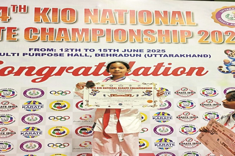 CG News: राष्ट्रीय सब जूनियर कराते प्रतियोगिता में खिलाड़ियों ने जीते 4 पदक, छत्तीसगढ़ का बढ़ाया मान