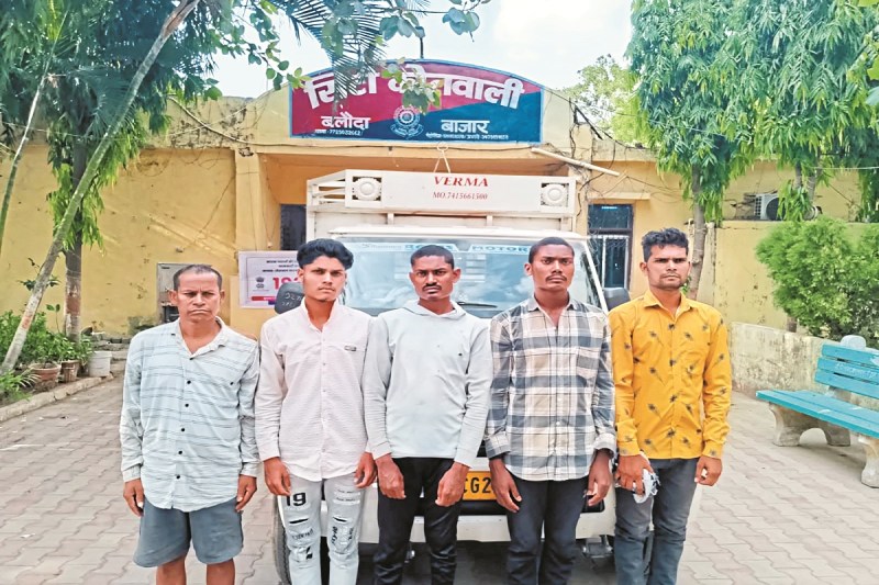 CG Crime: 9 गायों को ले जा रहे थे कत्लखाने, 5 आरोपी गिरफ्तार