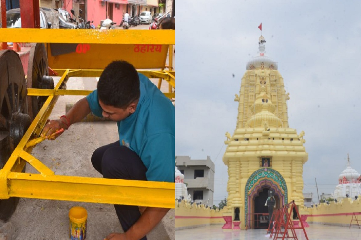 Raipur News: 27 जून को निकलेगी भगवान जगन्नाथ की रथयात्रा, मंदिरो में जोरों-शोरों से तैयारी शुरू, देखें तस्वीरें