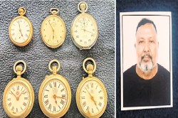 National Watch Day: भिलाई के अधिकारी के पास है प्राचीन व दुर्लभ घड़ियों का
संग्रह, आज भी चमक कायम - image