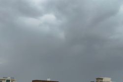 Churu Weather: आधे घंटे तक जमकर हुई बरसात से मौसम हुआ सुहावना - image