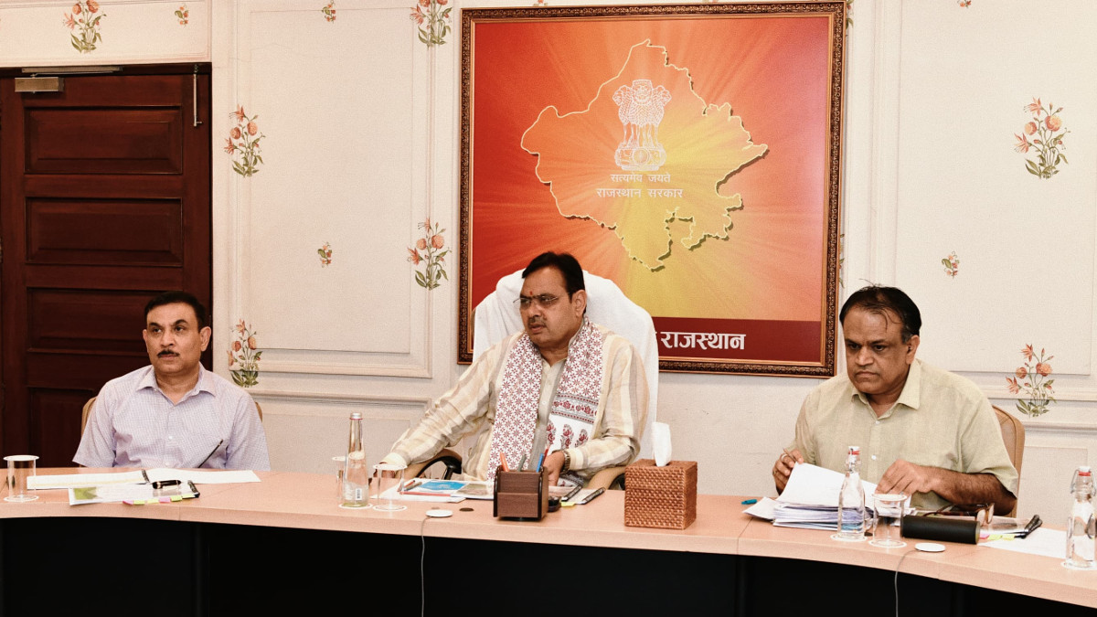 सीएम भजनलाल बोले-तय समय में हो पूरे निर्माण कार्य, लापरवाही बरतने पर जिम्मेदारों
पर होगी सख्त कार्रवाई