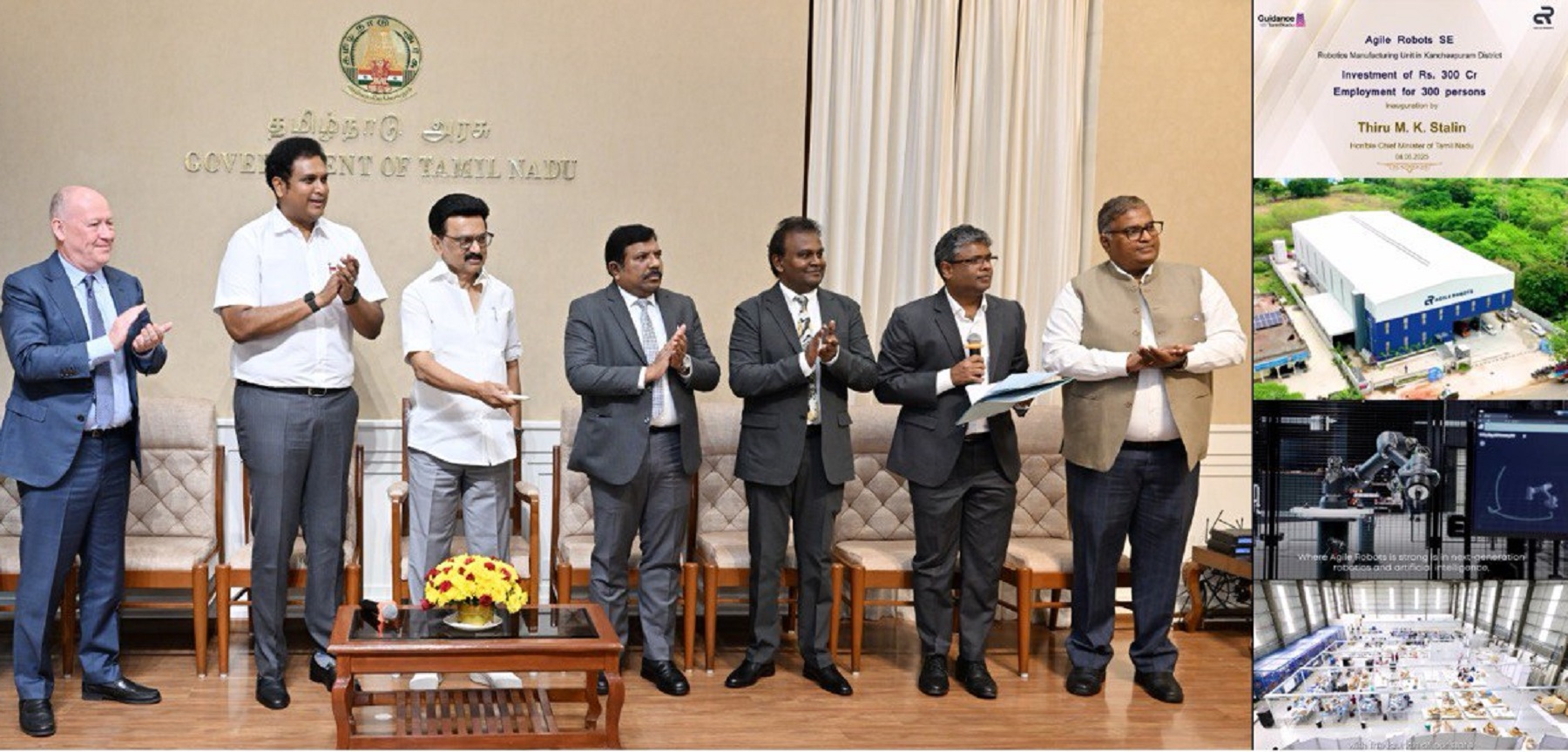 रोबोटिक्स निर्माण इकाई व एयर सेपरेशन प्लांट का सीएम ने किया उद्धाटन - image