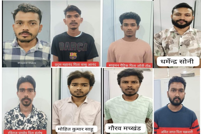 8 म्यूल बैंक खाता संचालक पकड़ाए (फोटो सोर्स- AI)