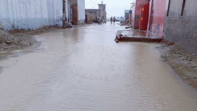 Heavy rains in Sriganganagar