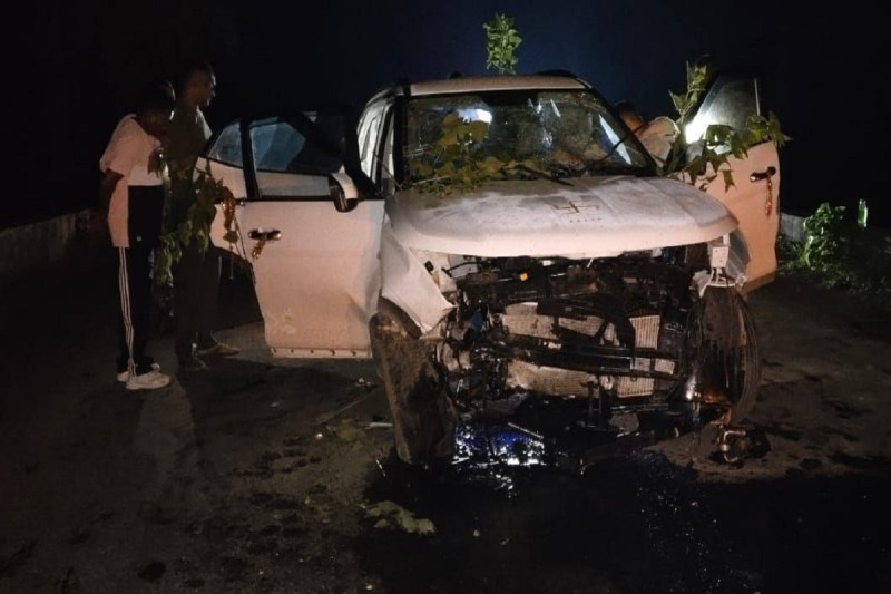 dhamtari road accident news 1