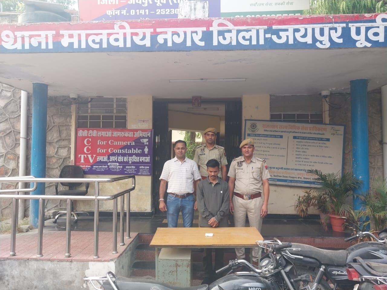 मुंह बोली बहन के घर चोरी करने वाला आरोपी गिरफ्तार