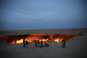'Gates of Hell' Fire Diminishes After 45 Years