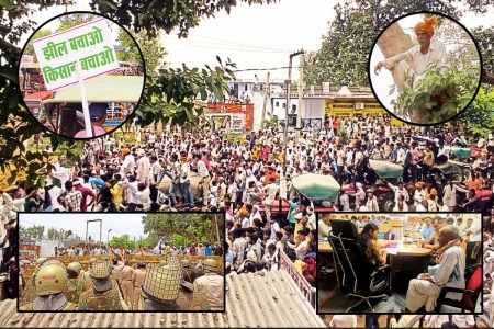 farmer protest in alwar