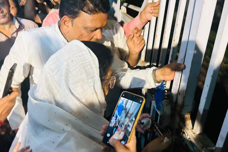 action on liquor shop MP News (फोटो सोर्स- मालिनी गौड़ फेसबुक)