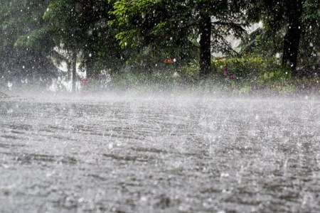 Heavy rain
