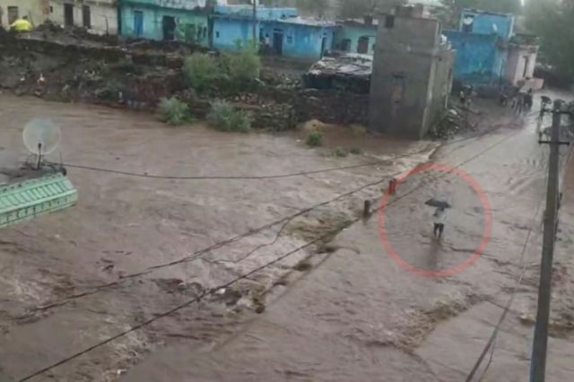 heavy rain