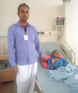 बेटे के दिल का नि:शुल्क हुआ सफल इलाज तो मजदूर पिता के चेहरे पर लौटी हंसी - image