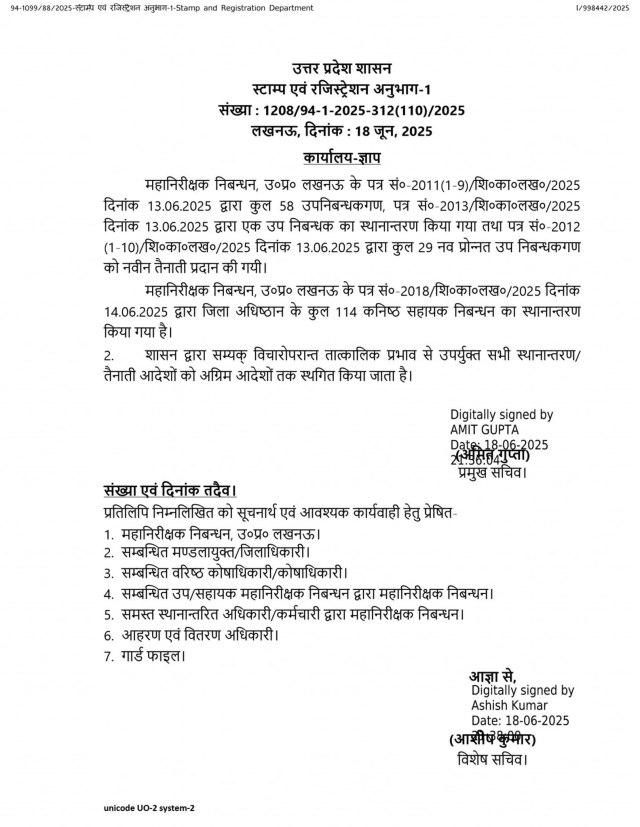 up govt